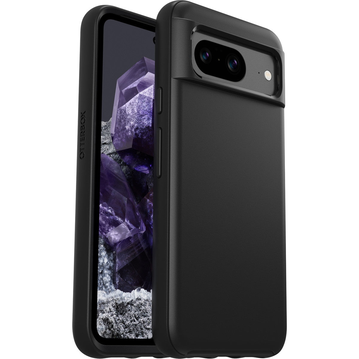 GooglePixel8ケース Symmetry 耐衝撃 ブラック – MiraiSell Selection
