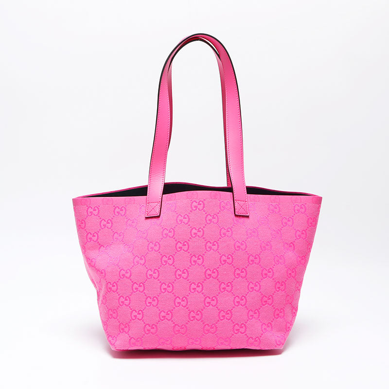 グッチ GUCCI トーティッシマ スモール トートバッグ ピンク WS12471