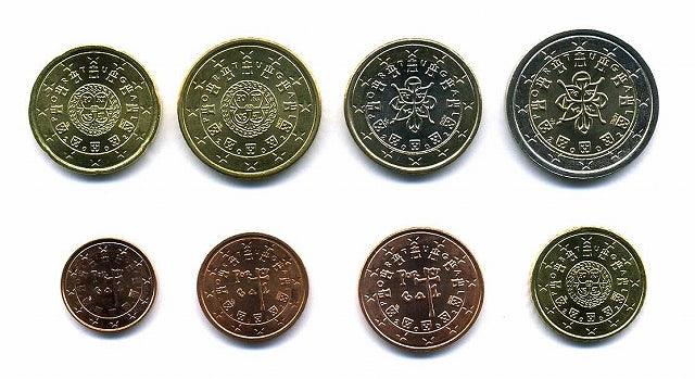 ポルトガル ユーロコイン8種セット – 野崎コイン