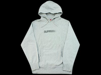Supreme 'Motion Logo Pullover'モーションロゴ プルオーバー パーカー