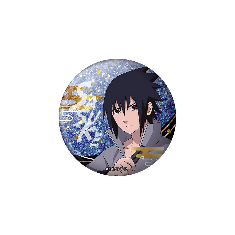 NARUTO-ナルト- 疾風伝 グリッター缶バッジ Vol.2 うちはサスケ – JUMP