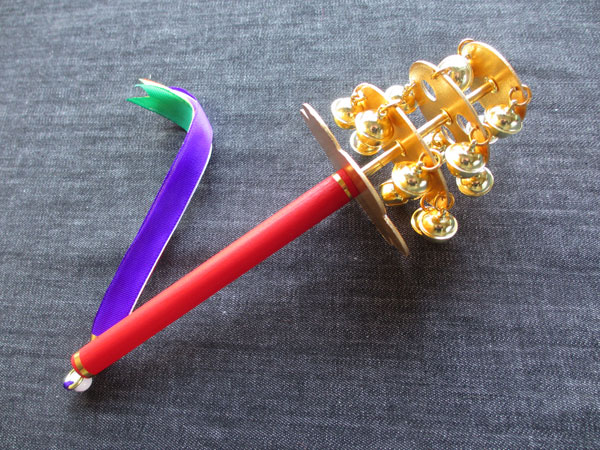 和楽器 ＞ その他 和楽器 ＞ 馬子唄鈴(まご唄鈴) 鈴20個 紫色/赤色の