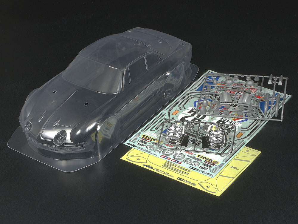 SP.1420 1/10RC アルピーヌ A110 スペアボディセット: RCモデル