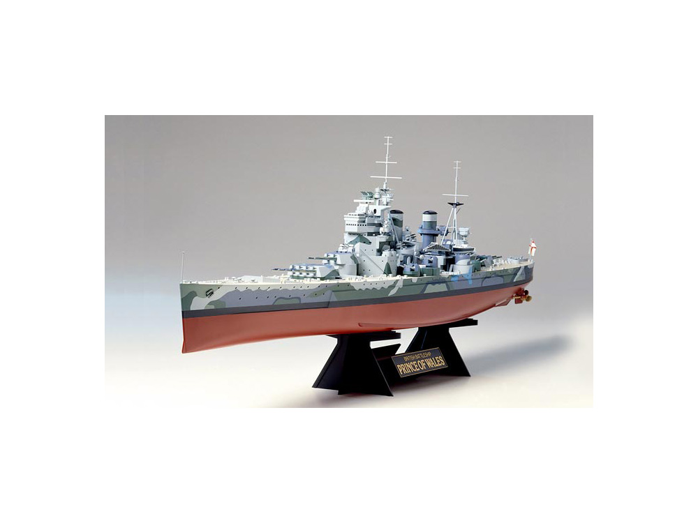 1/350 イギリス海軍戦艦 プリンス・オブ・ウェールズ: スケールモデル