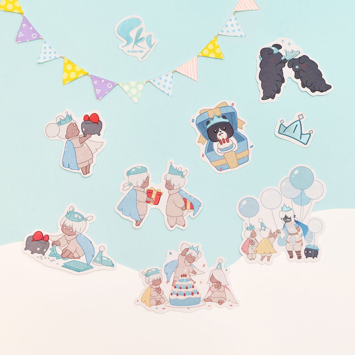 3周年記念ステッカー – thatskyshop JP
