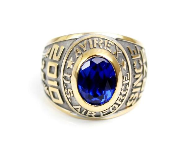 正規取扱 AVIREX U.S.A.(アビレックス) 35th COLLEGE RING GOLD(35周年