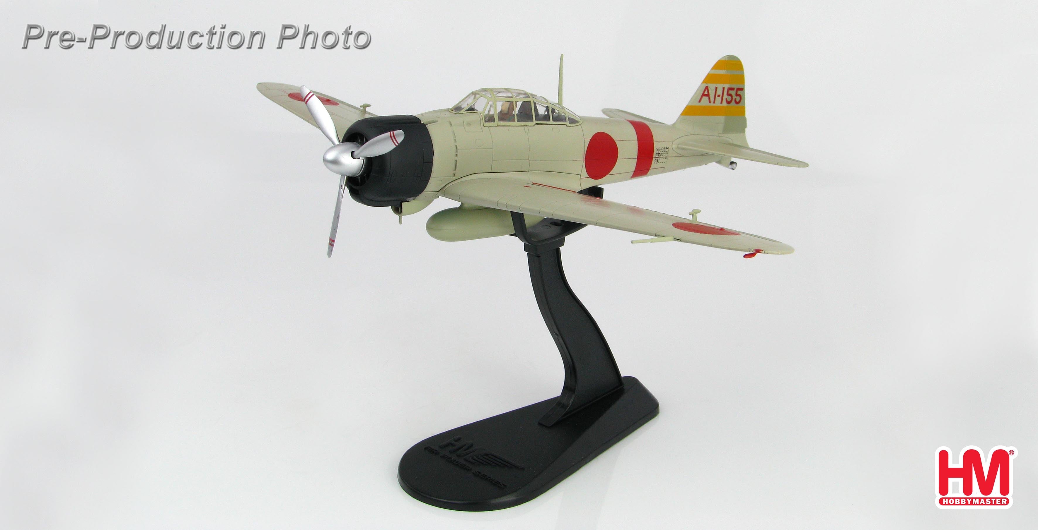 Hobby Master 三菱A6M2零式艦上戦闘機21型 帝国海軍 赤城戦闘機隊 板谷