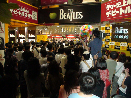 THE BEATLESのリマスター盤がついにリリース! タワーレコード渋谷店で
