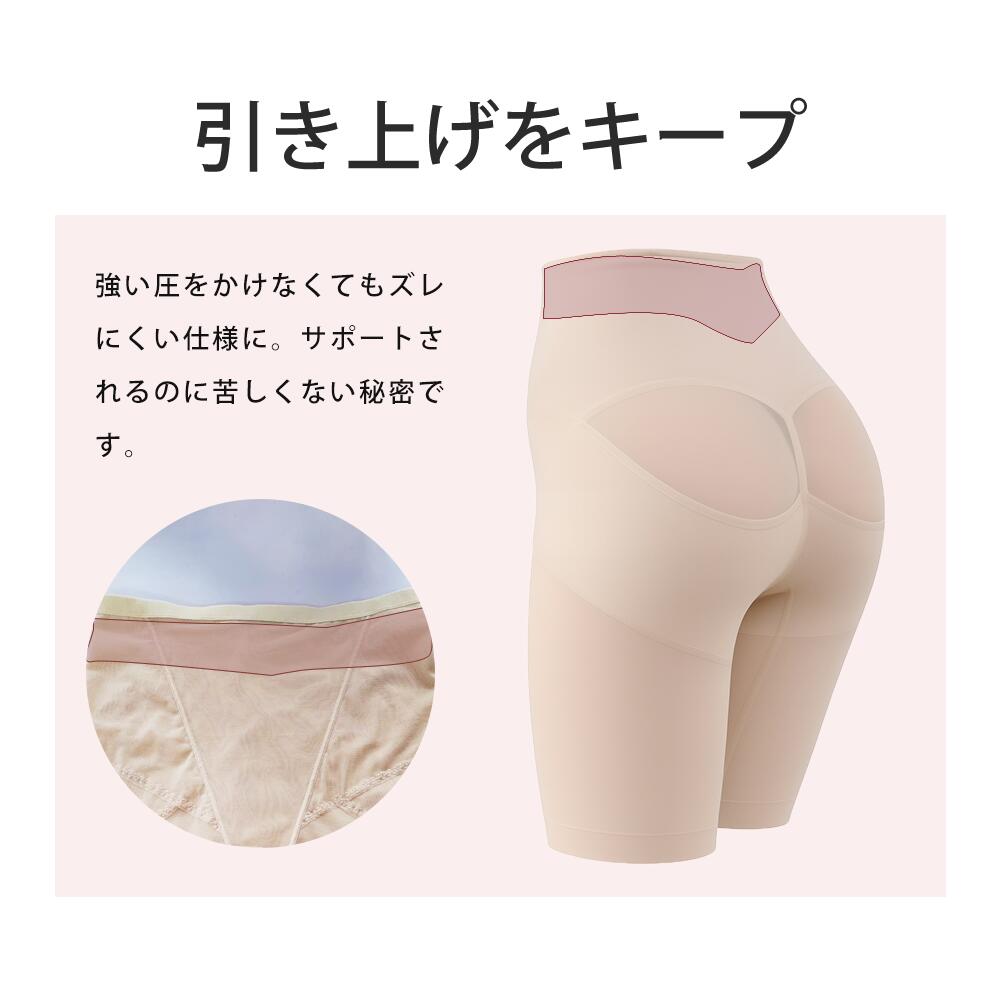 骨盤パンツ 全健 ヒップアップパワーガード ベージュMサイズ（2枚