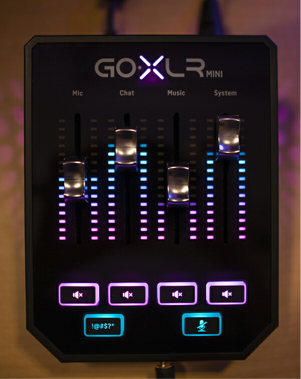 楽天市場】TC Helicon GO XLR MINI 新品 オンライン配信用ミキサー