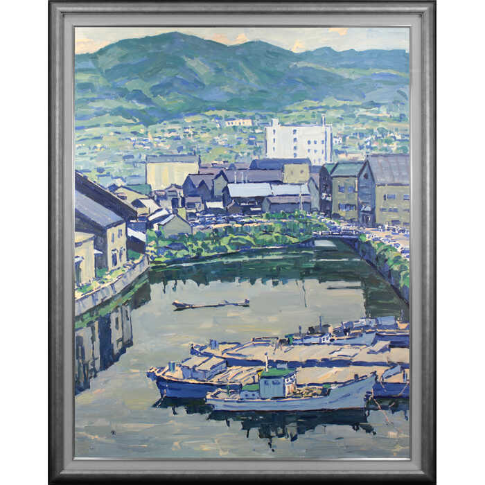 楽天市場】大きいサイズ 大きい絵 著名画家の一点物 絵画 石塚常男
