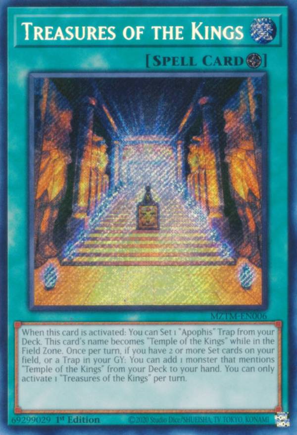 楽天市場】遊戯王 MZTM-EN006 Treasures of the Kings (英語版 1st