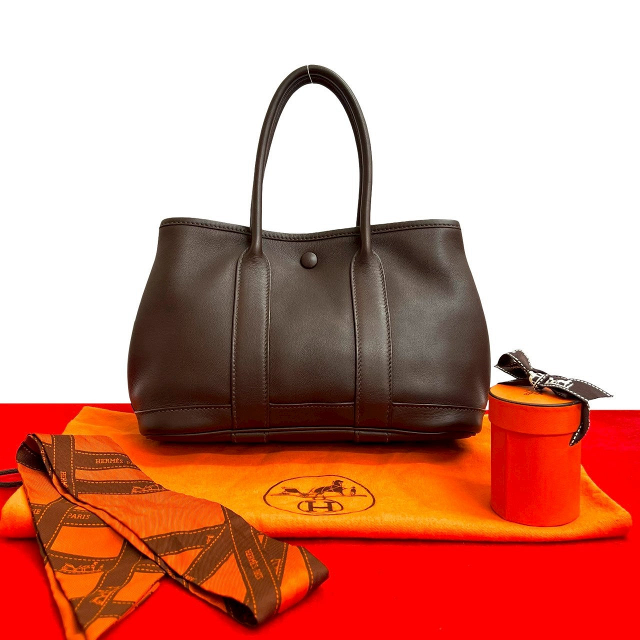 HERMES エルメス ガーデンツイリー TPM ハンドバッグ – Trip