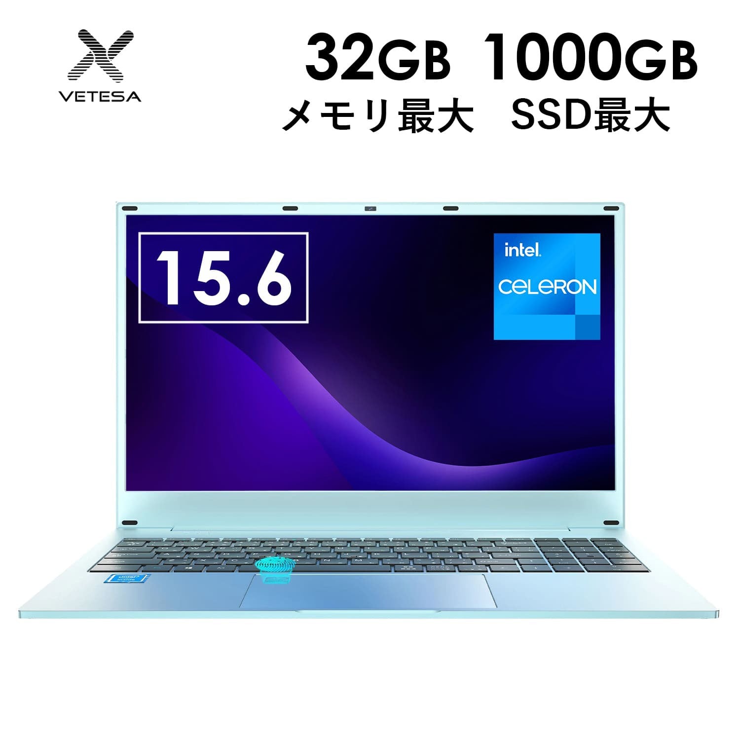 VETESA 15.6型 新品ノートPC》Office付き Windows11 Celeron N95