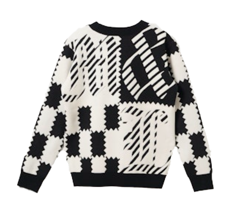MARK&LONA - M.C.D Chenille Crew Knit | セーター | ブラック