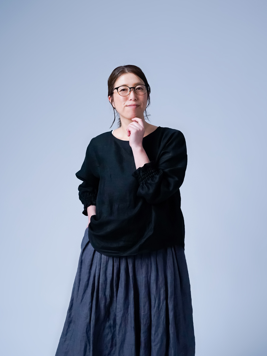 wafu】【プレミアム】やみつきになる快適さ。袖くしゅリネントップス