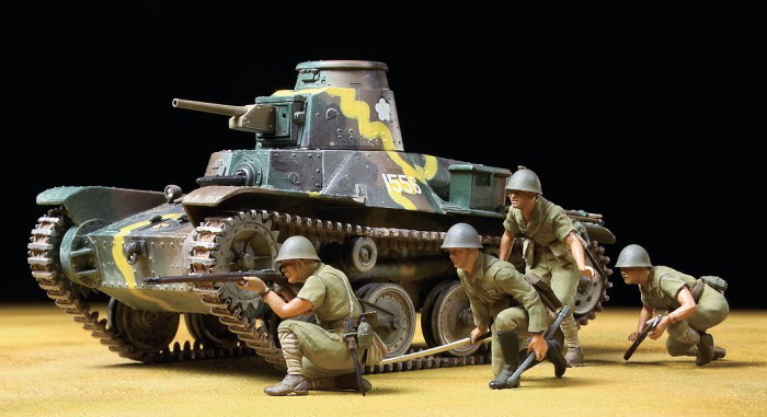 日本陸軍 九五式軽戦車・歩兵セット (プラモデル) - ホビーサーチ