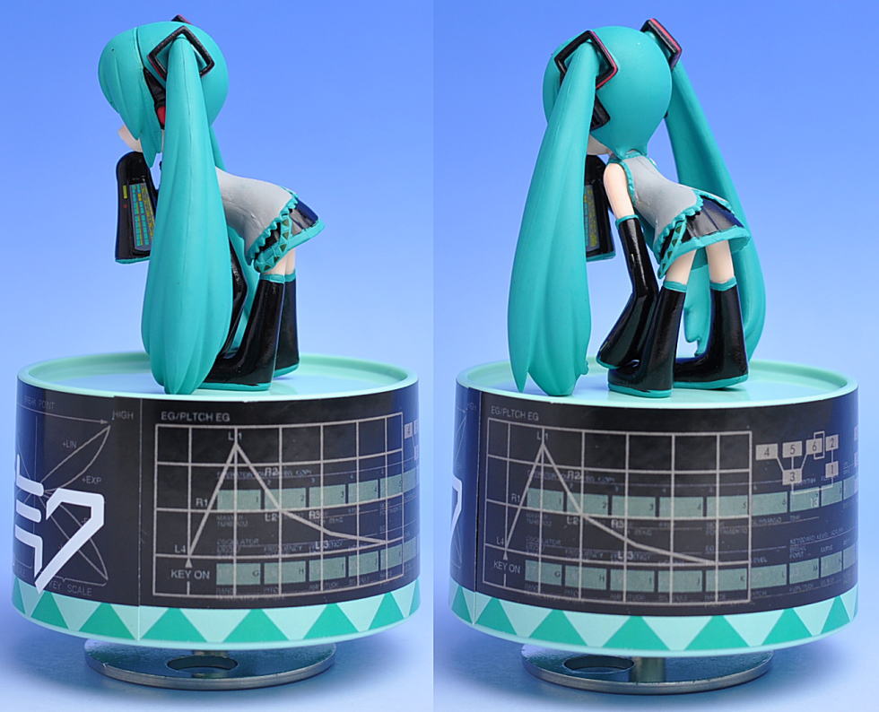 VOCALOID 初音ミク オルゴールフィギュア 初音ミク & はちゅねみく 2体