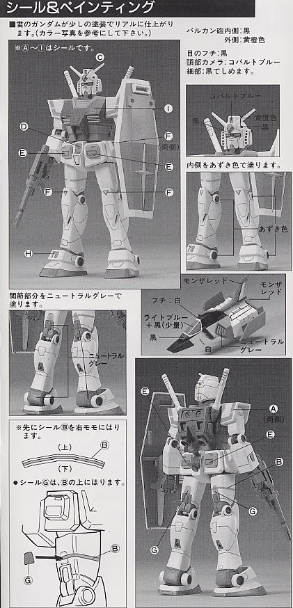 RX-78 ガンダム ☆LAST SHOT (ガンプラ) - ホビーサーチ ガンプラ他