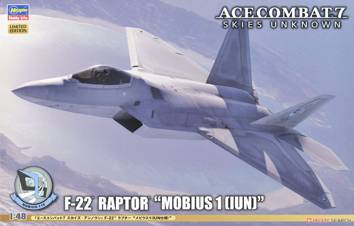 エースコンバット7 スカイズ・アンノウン」F-22 ラプター`メビウス1