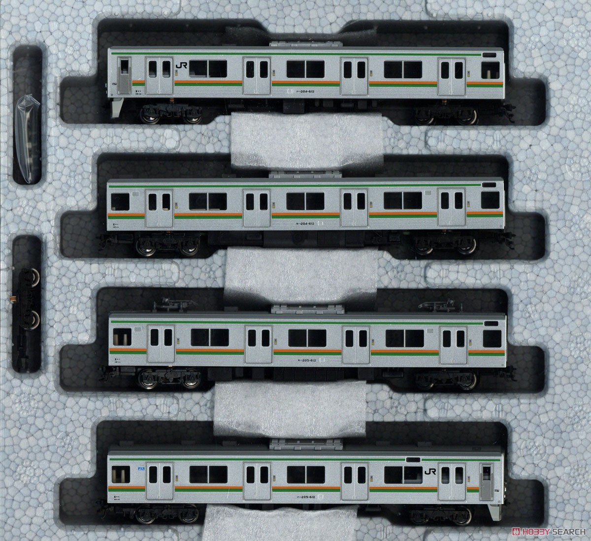 205系600番台タイプ 宇都宮線 4両セット (4両セット) (鉄道模型