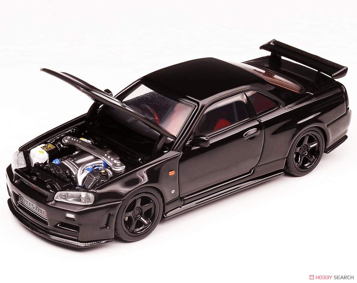日産 スカイライン GT-R R34 Z-TUNE ブラックパール (ミニカー