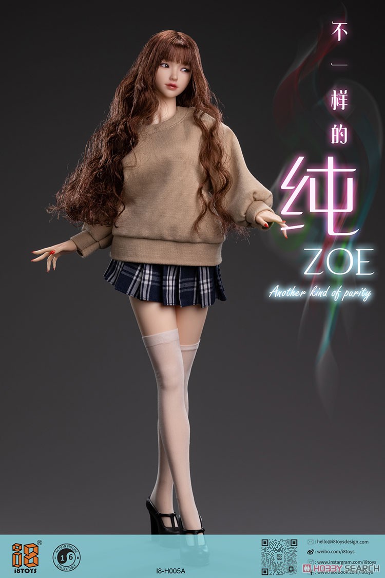iエイトトイズ 1/6 フィメールヘッド ゾーイ A (ドール) - ホビー