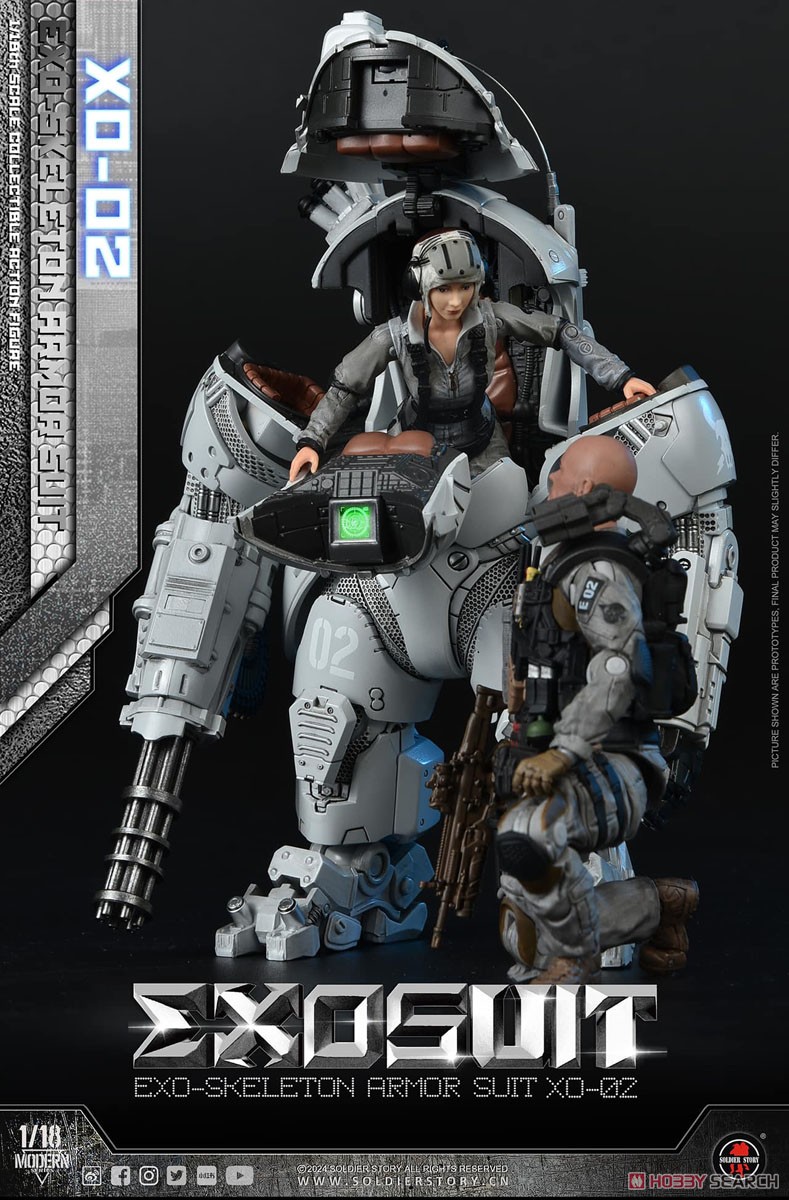ソルジャーストーリー 1/18 エグゾスーツ エグゾスケルトン アーマー
