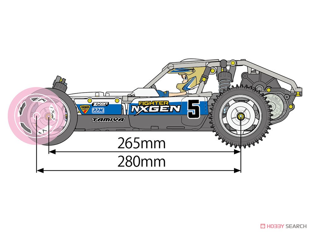 ファイター ネクスジェン (DT-04シャーシ) (ラジコン) - ホビーサーチ