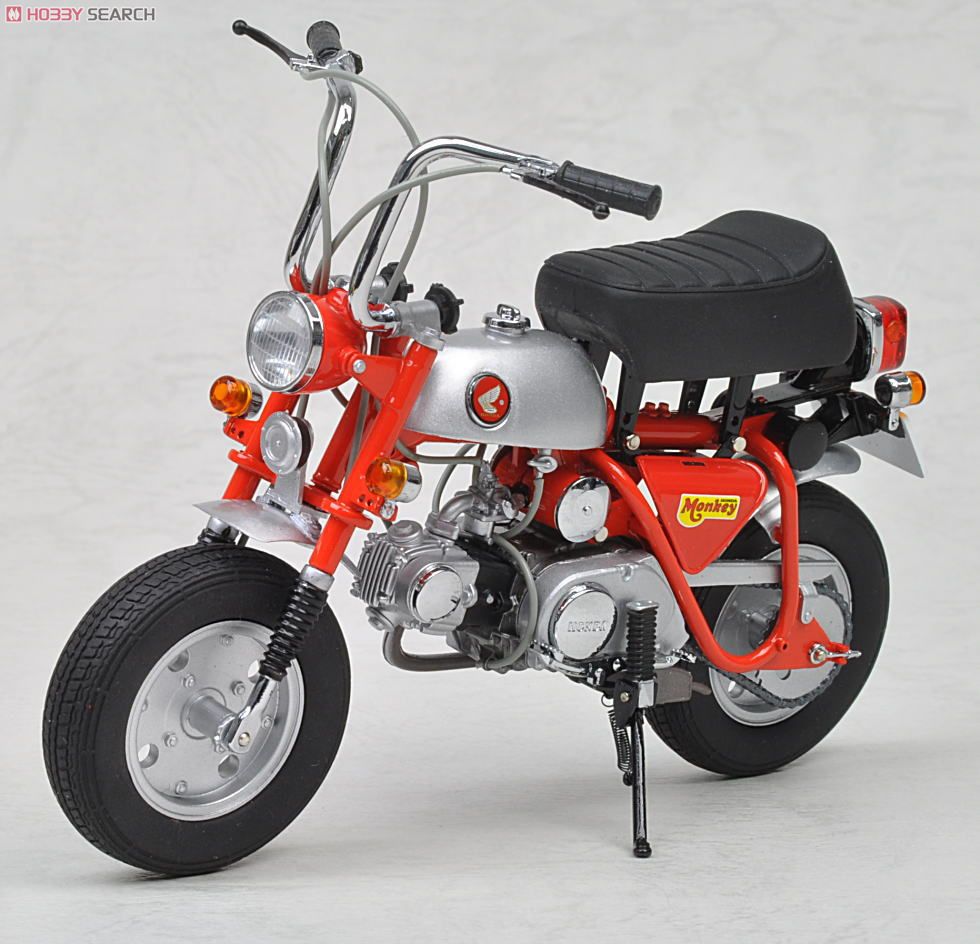 ホンダ Monkey Z50A (レッド) (ミニカー) - ホビーサーチ ミニカー