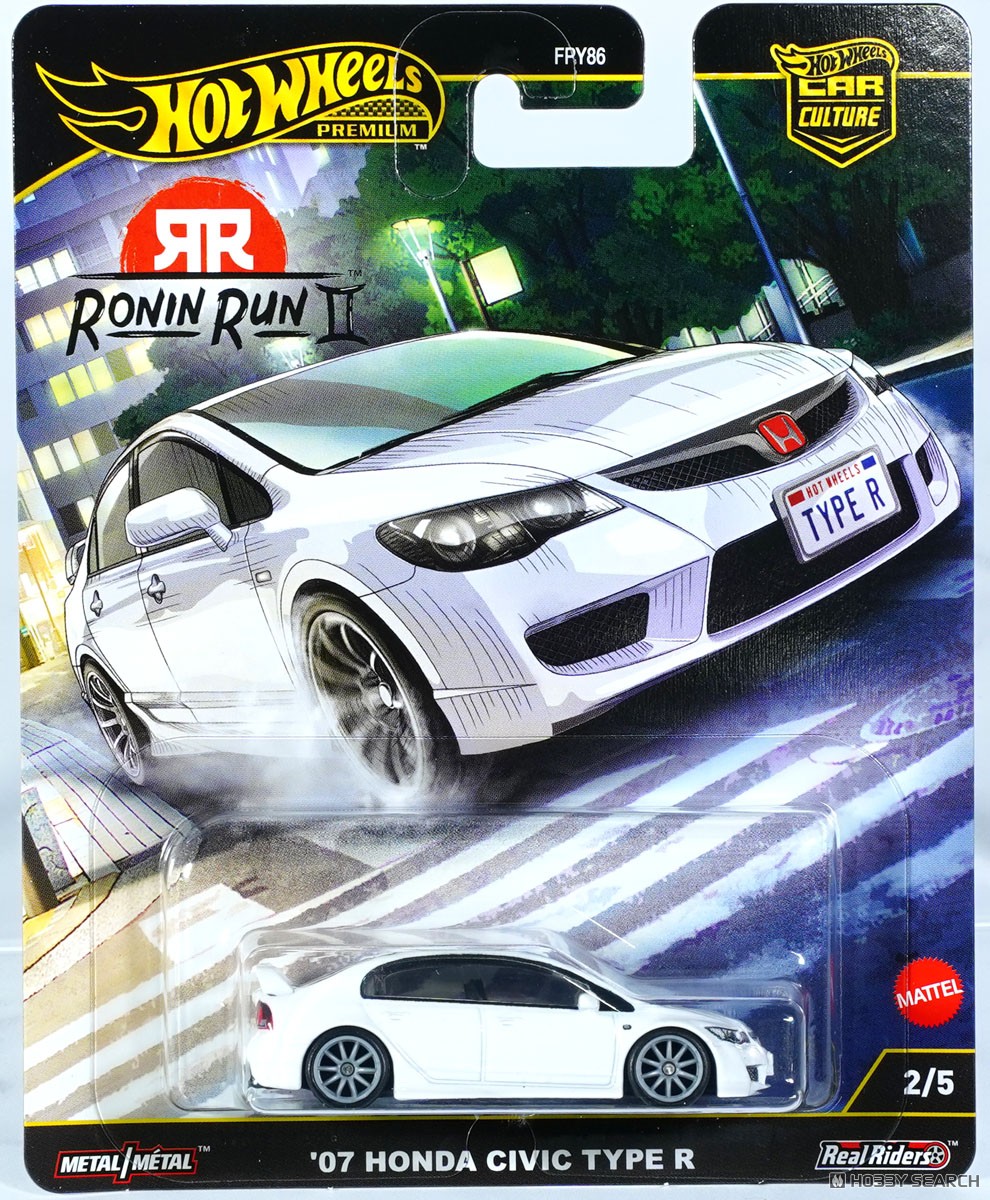 ホットウィール カーカルチャー ローニン・ランII `07 ホンダ シビック