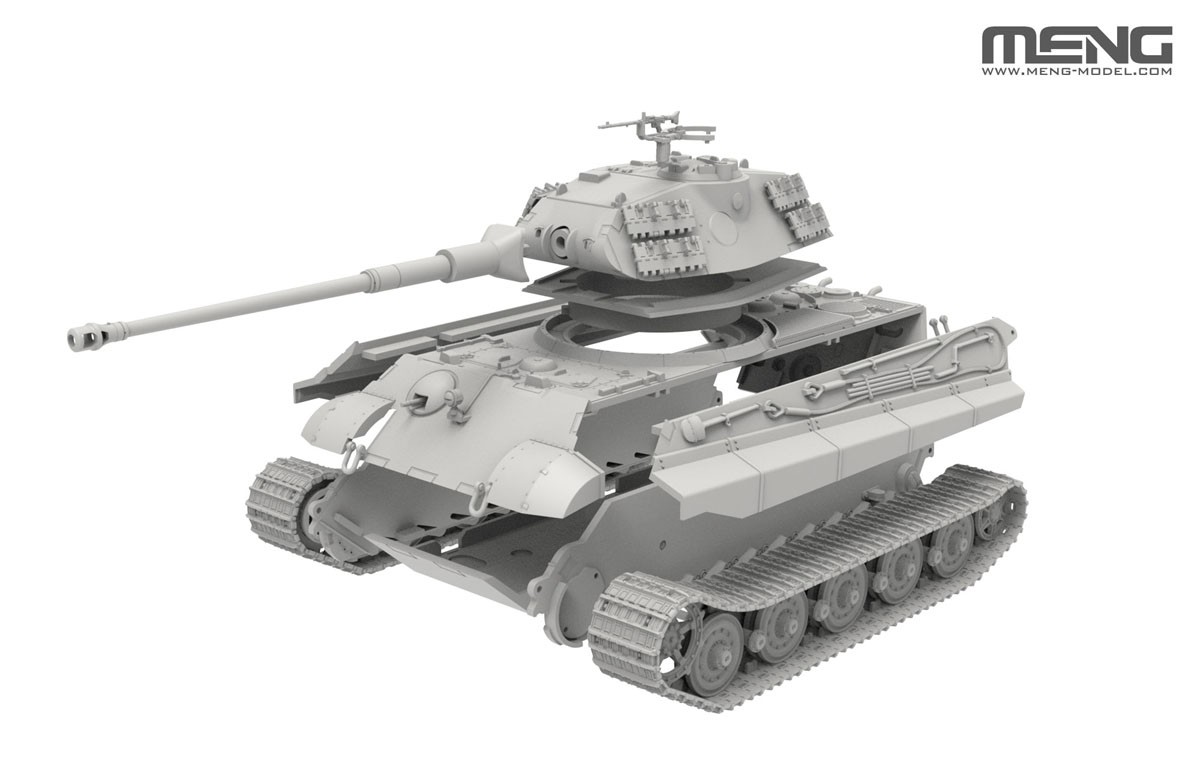 ドイツ 重戦車 キングタイガー (ポルシェ砲塔) (プラモデル) - ホビー