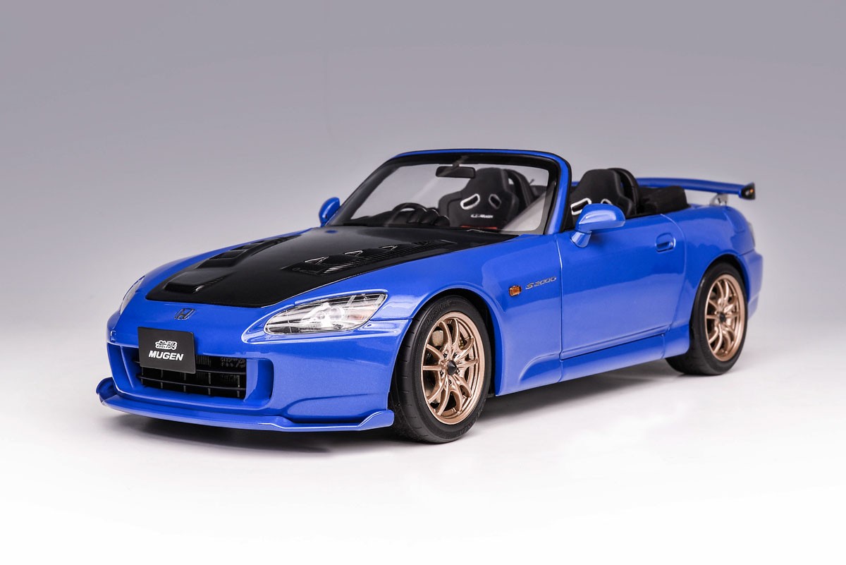 Honda S2000 (AP2) 無限 MUGEN Apex Blue (ミニカー) - ホビーサーチ