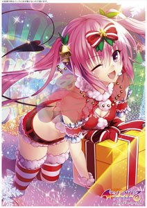 To LOVEる -とらぶる- ダークネス A3クリアポスター ナナ (クリスマス