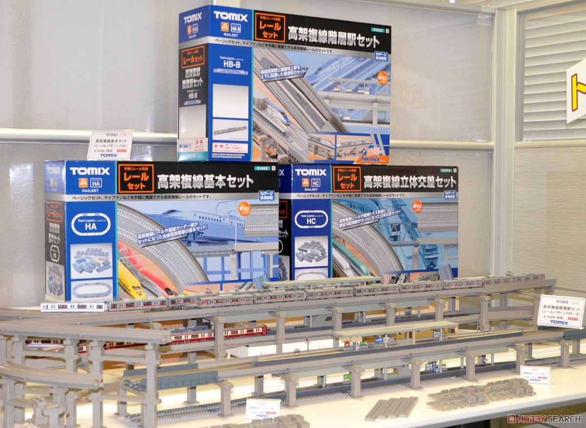 Fine Track 高架複線階層駅セット (レールパターンHB-B) (鉄道模型