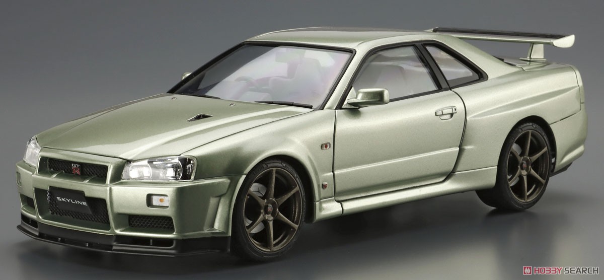 ニッサン BNR34 スカイラインGT-R V-specII Nur.`02 (プラモデル