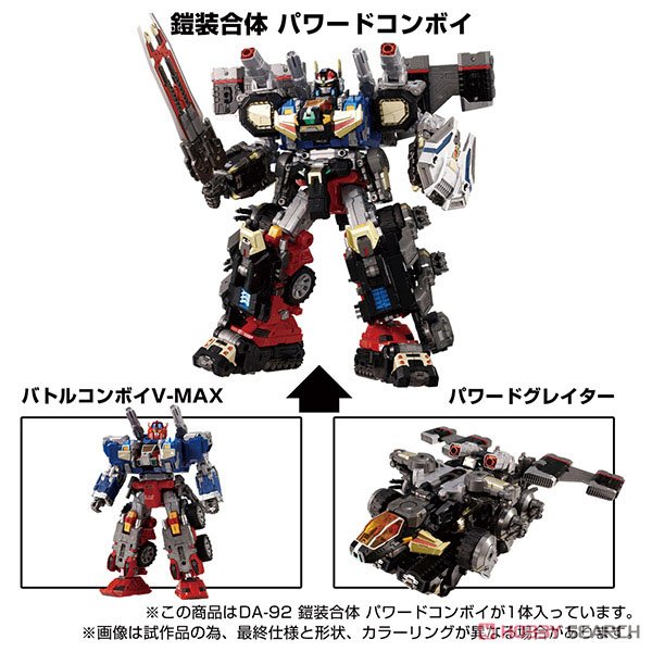 ダイアクロン DA-92 鎧装合体 パワードコンボイ (完成品) - ホビー