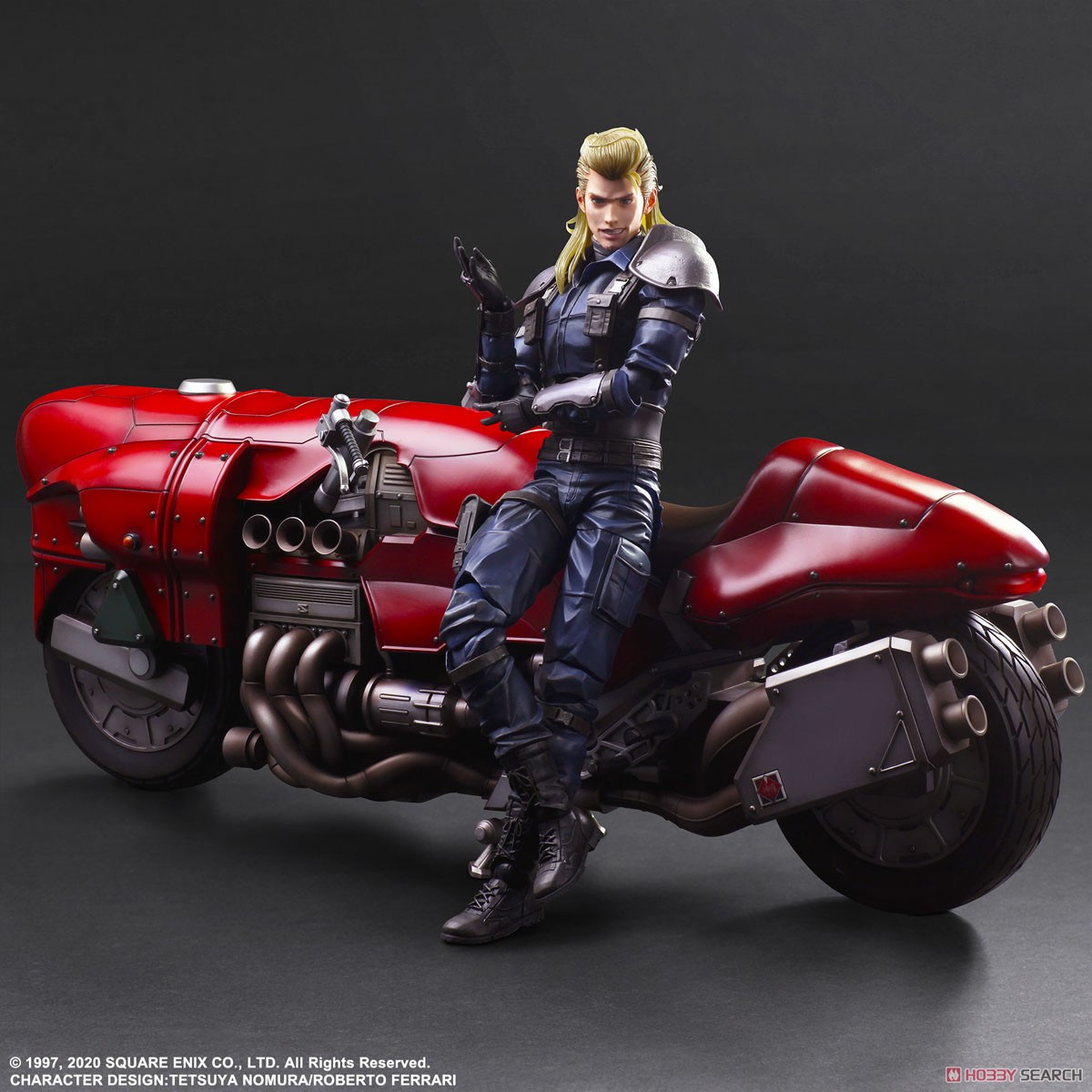 ファイナルファンタジーVII リメイク PLAY ARTS改 ローチェ＆バイクSET