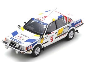 Subaru Leone 4WD RX Turbo No.5 6th Rally Safari 1986 M.Krikland