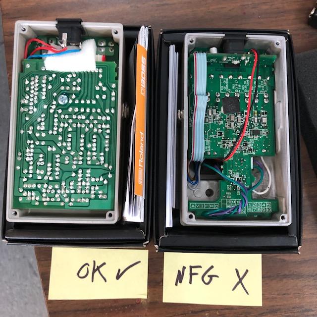 Boss Effects Pedals and Modifications