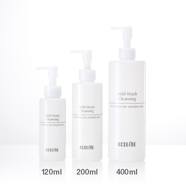 マイルド ウォッシュ クレンジング 400ml | 肌荒れ・敏感肌でも使える