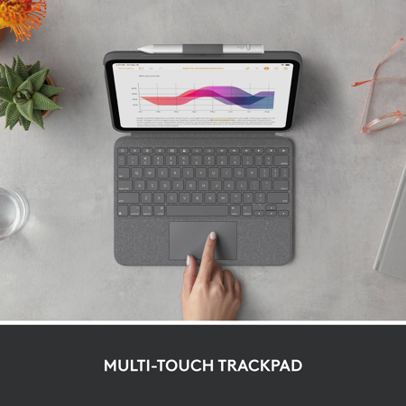 Logitech Combo Touch Backlit Keyboard Case for iPad 10.9