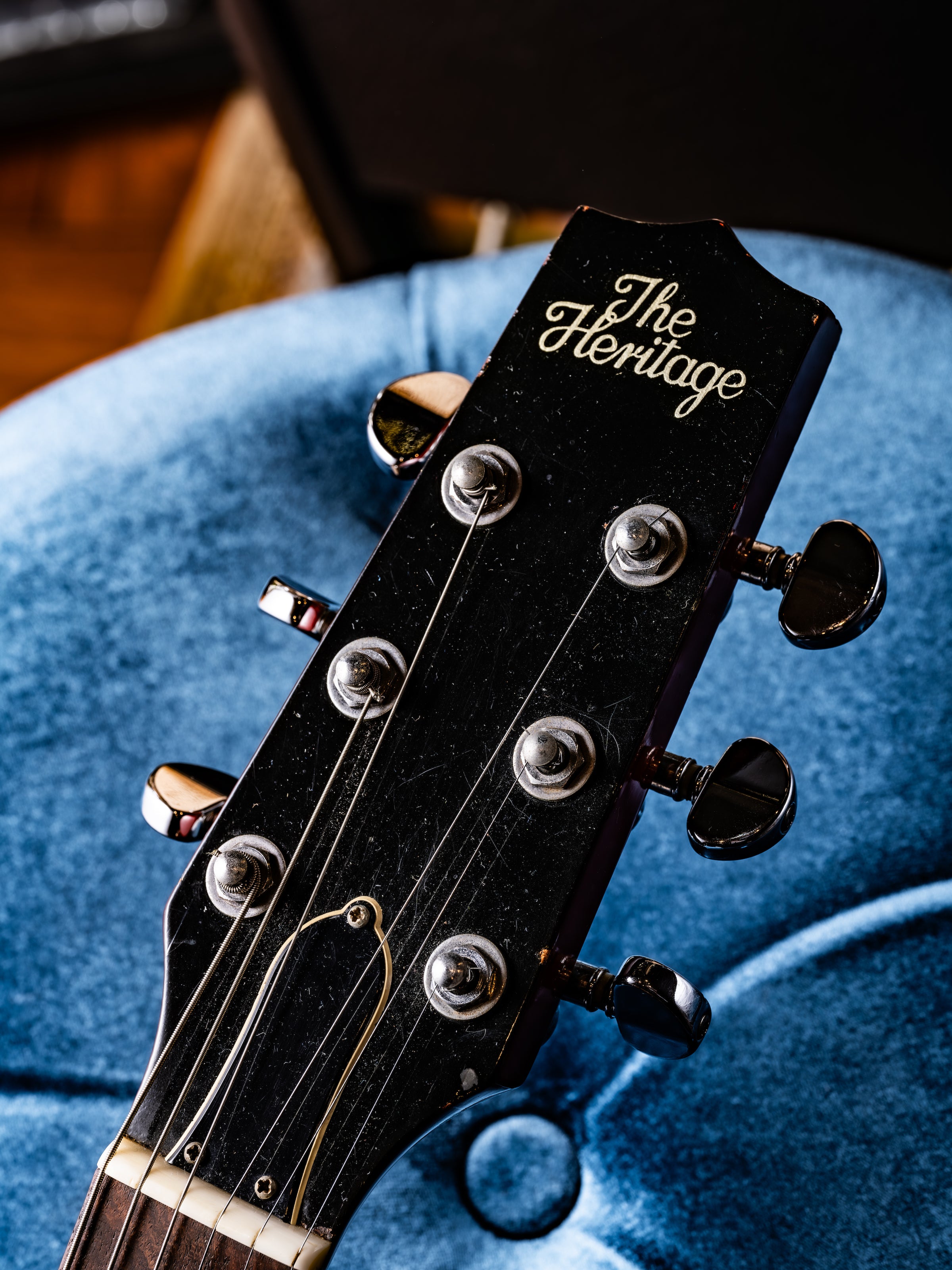 Heritage H-140 Cherry Sunburst 1st Heritage1985's – brusheight