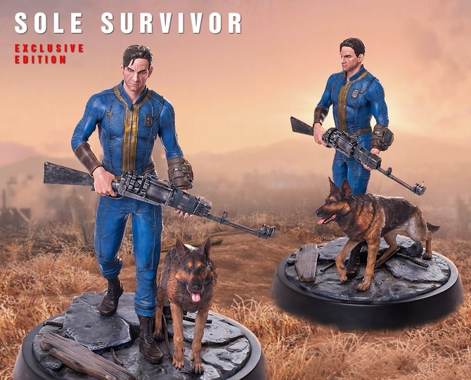 Fallout 4』111パパのスタチューが海外で予約開始！―ドッグミートも