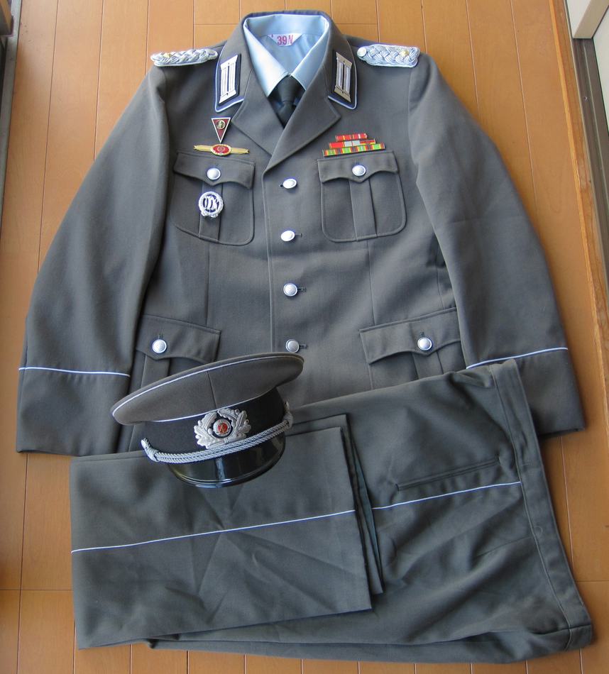 東ドイツ軍 陸軍 歩兵少佐 制服