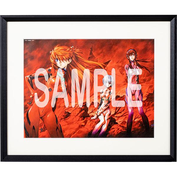 貞本義行「新世紀エヴァンゲリオン」B4複製原画 E（KADOKAWA）