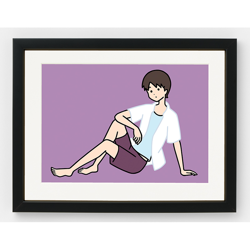 エヴァンゲリオンイラスト展II】錦織敦史複製原画L:イラスト集II
