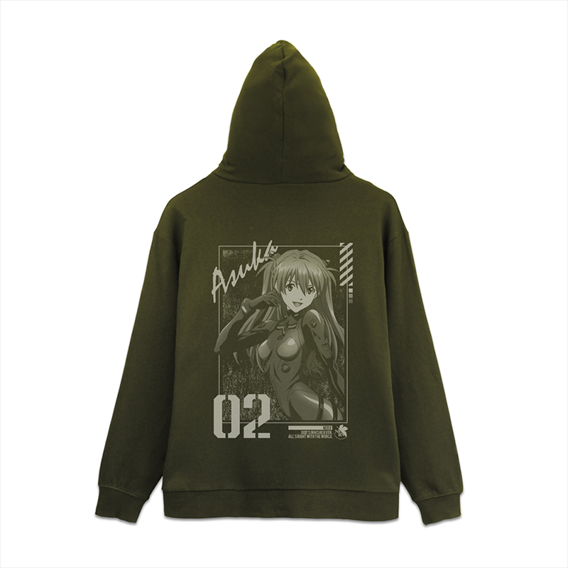 エヴァンゲリオン 綾波レイ ジップパーカー/BLACK（COSPA) [お届け予定
