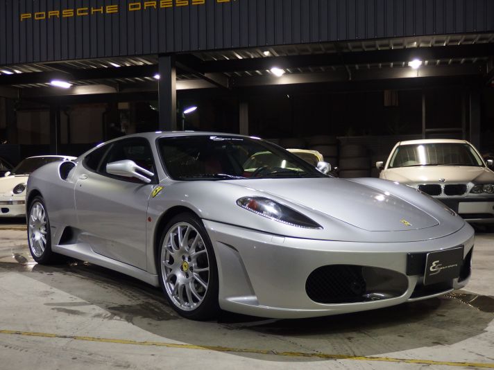 Line models シルバー F430 Ferrari Red