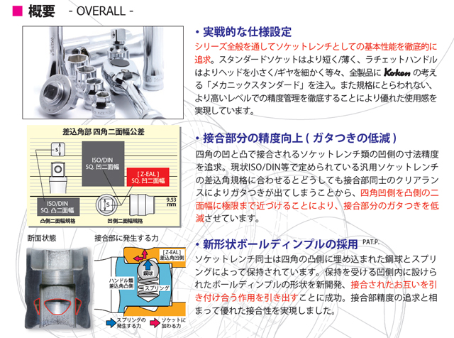 Koken（コーケン） 1/4”-6.35 Z-EAL トルクスビットソケットレール